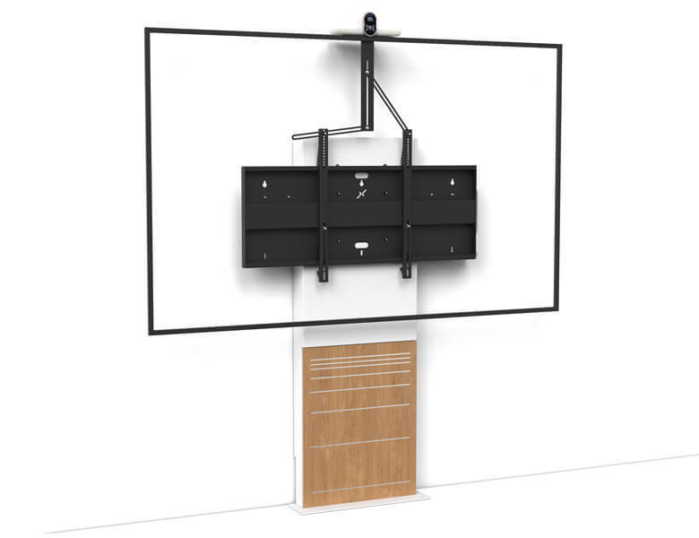 Stilix Wide Single Screen Videoconferencing - Stand for large screen - AXEOS